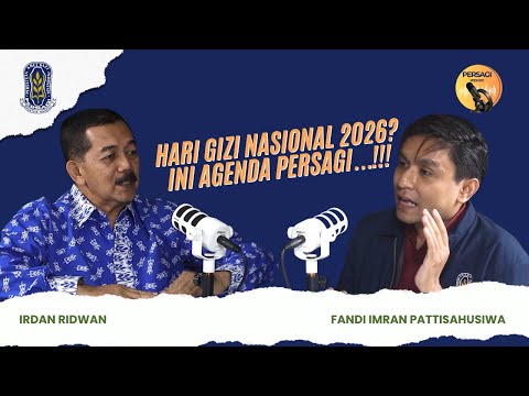 Hari Gizi Nasional 2026?? Ini Agenda PERSAGI Kabupaten Bogor!!! | PERSAGI Kabupaten Bogor PODCAST Eps. 16